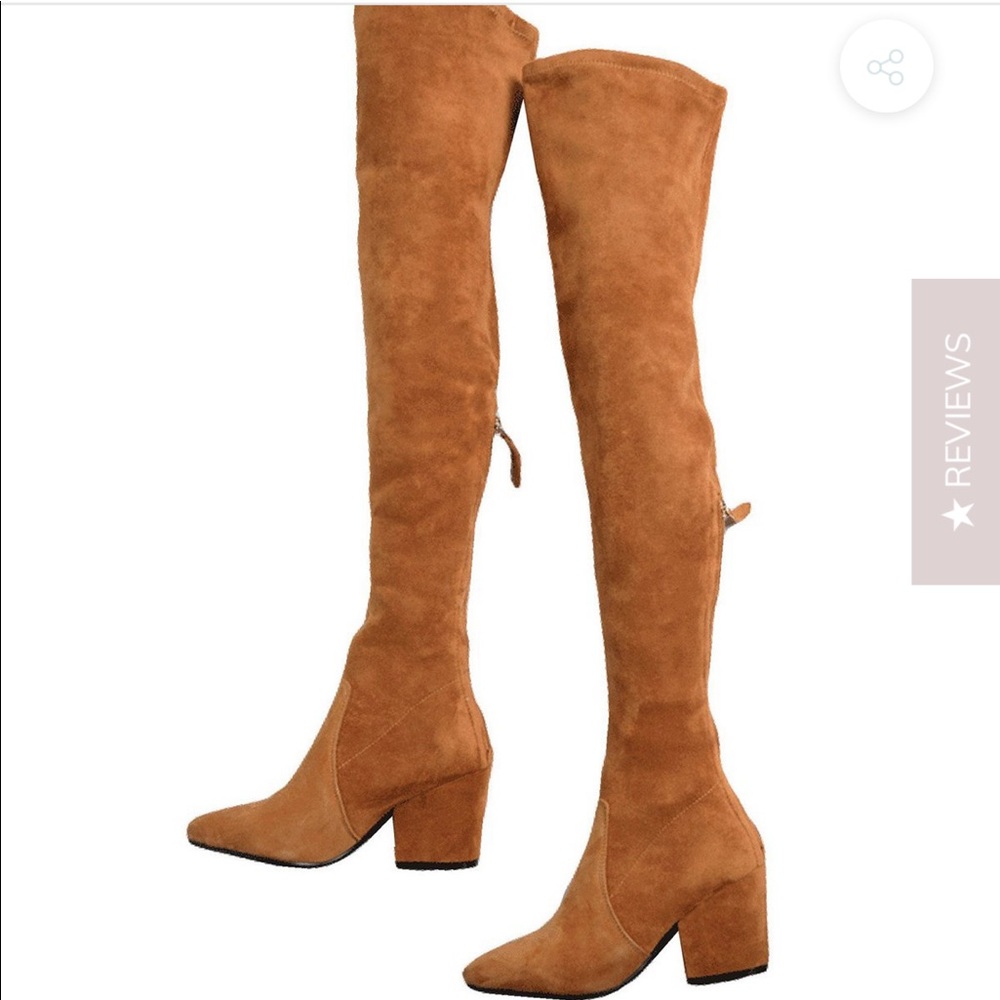 Goodnight Macaroon Marlo Brown OTK Boots